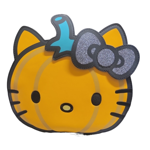 Loungefly Handbags - Loungefly Hello Kitty Halloween Pumpkin Crossbody Purse